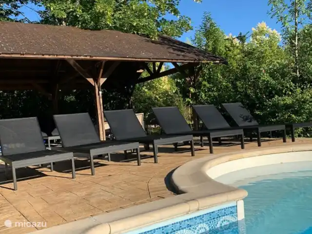 Domaine Larroque huren in Frankrijk, Lot-et-Garonne, Lacepede - vakantiehuis Overdekt terras