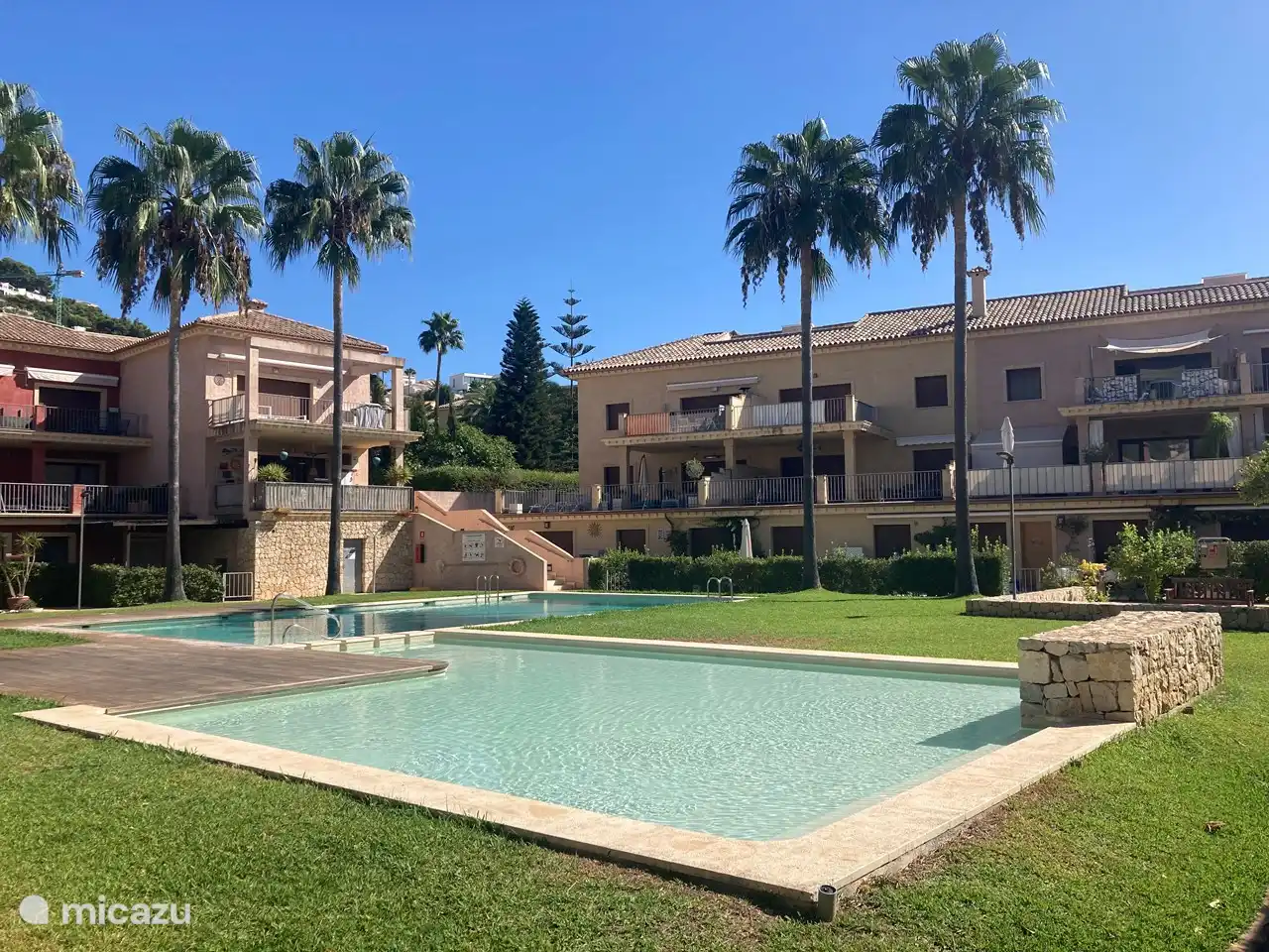 La pataugeoire pour les plus petits.