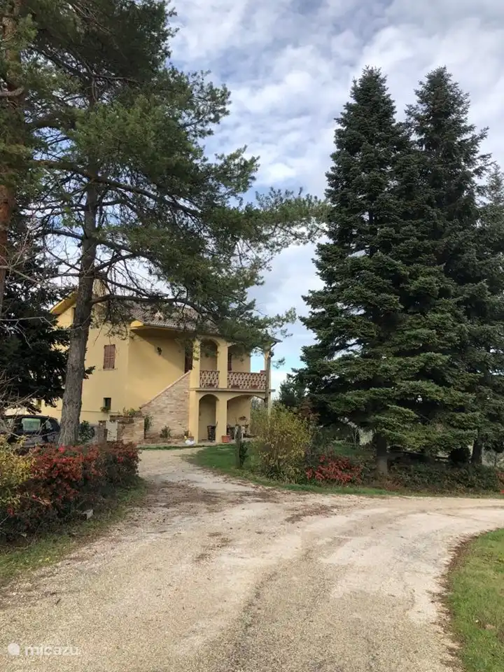 aanzicht vanaf de weg