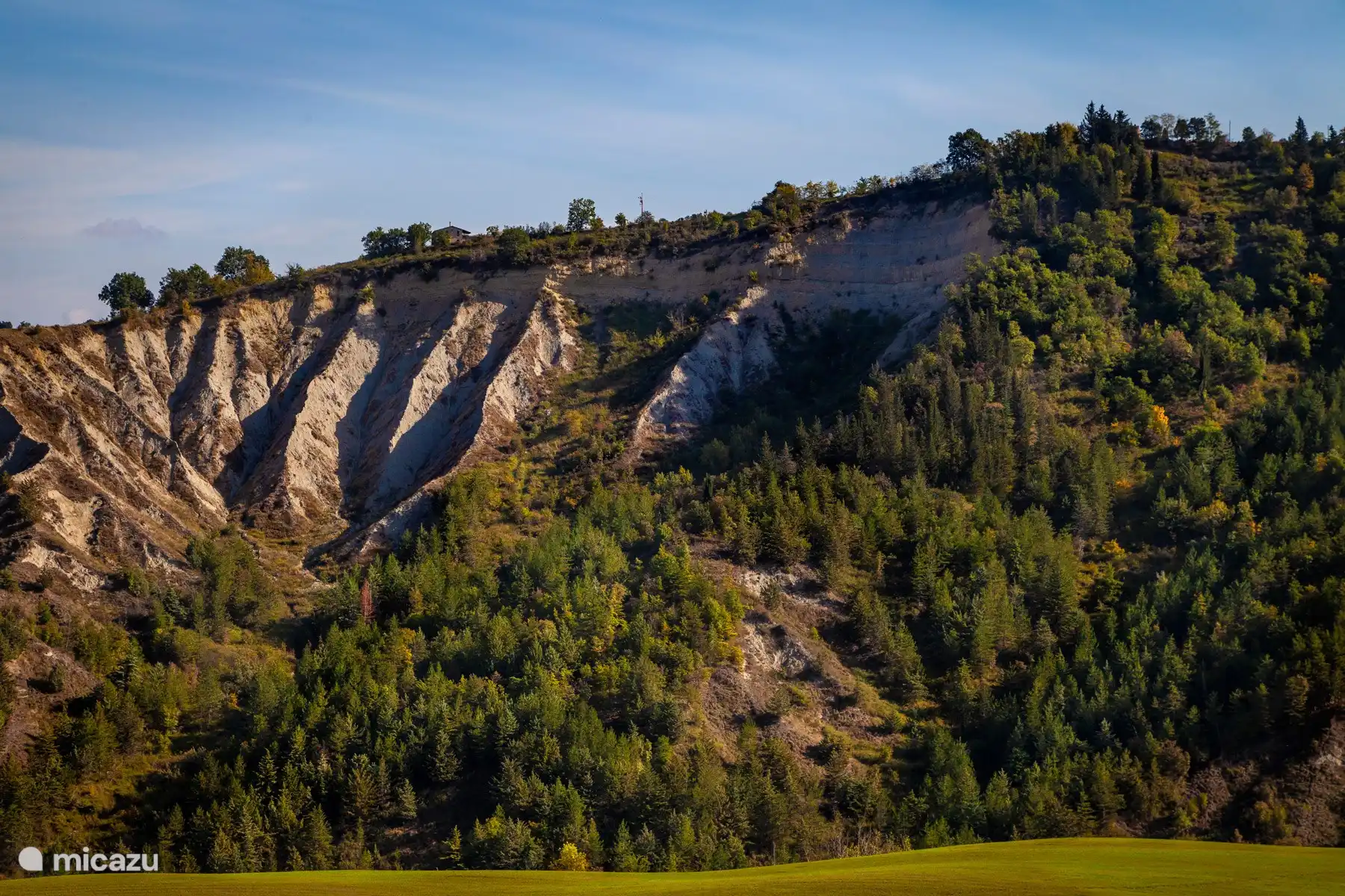 Uitzicht vanuit eetkamer