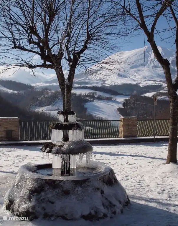 Montefortino in de winter