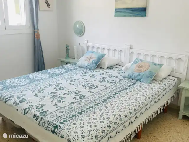 Casa Oliva - Costa Calpe en España, Costa Blanca, Calpe - casa vacacional Dormitorio 1 con 2 camas individuales