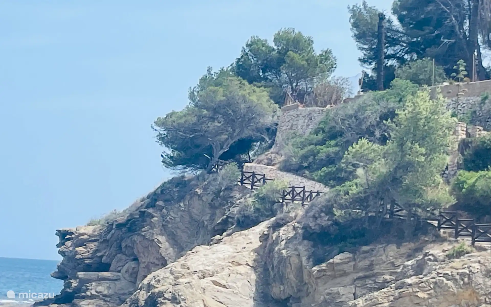 Walking through the beautiful nature 