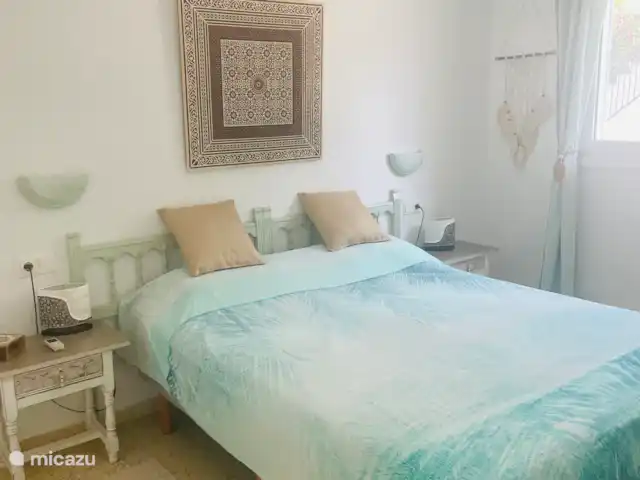 Casa Oliva - Costa Calpe en España, Costa Blanca, Calpe - casa vacacional Dormitorio 2 con cama doble, 160x200