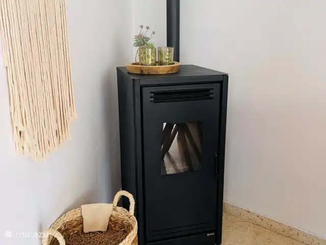 Casa Oliva - Costa Calpe en España, Costa Blanca, Calpe - casa vacacional Estufa de pellets para las tardes de invierno