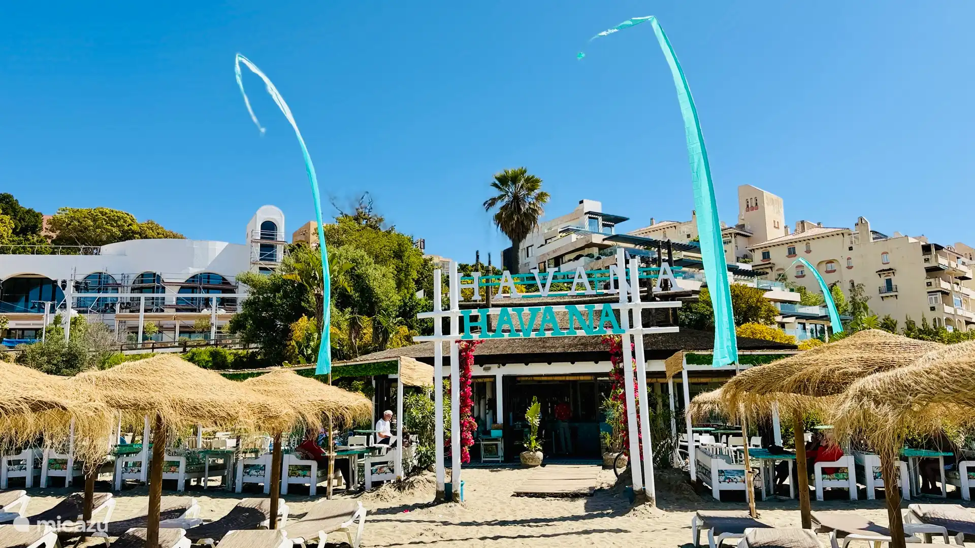 Strandtent Havana aan Playa del Cristo op 3 minuten lopen