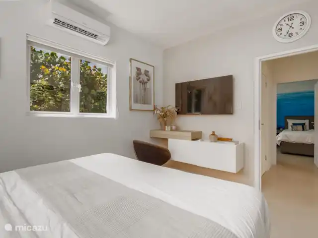 apartamento en Curazao, Banda Arriba (este), Cas Grandi – Apartamento de vacaciones Coral Cactus Bureau Sandroom y vista previa Oceanroom.