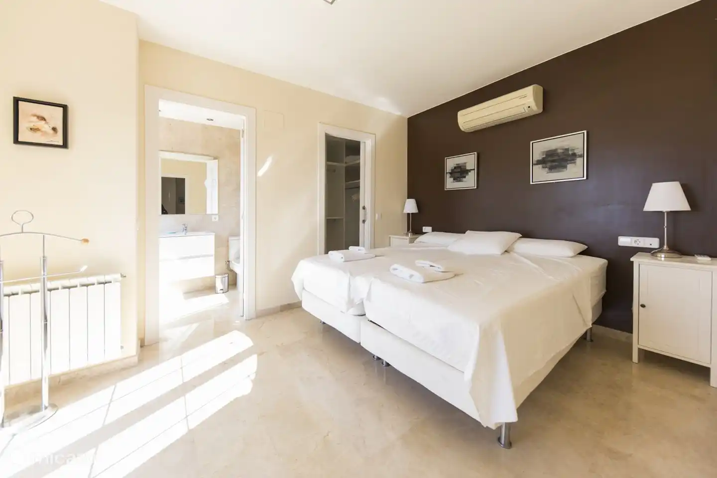 Bedroom 1/3, bathroom 1/2 master bedroom with the en-suite bathroom