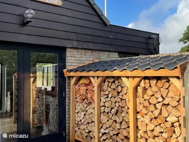Kaap Zilt Texel | Pays-Bas, Texel, De Cocksdorp - maison de vacances bois pour la cheminée inclus (utilisation normale)