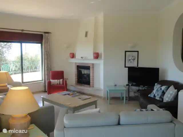 Villa Miradouro 2 | Portugal, Algarve, Santa Bárbara de Nexe - villa Salon avec cheminée
