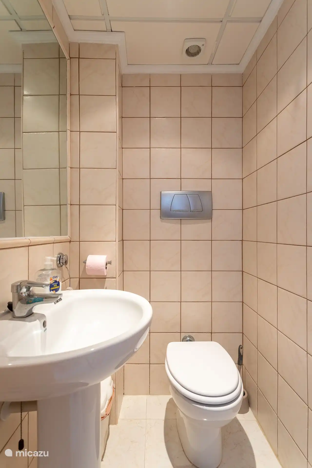Bathroom and toilet on the ground floor