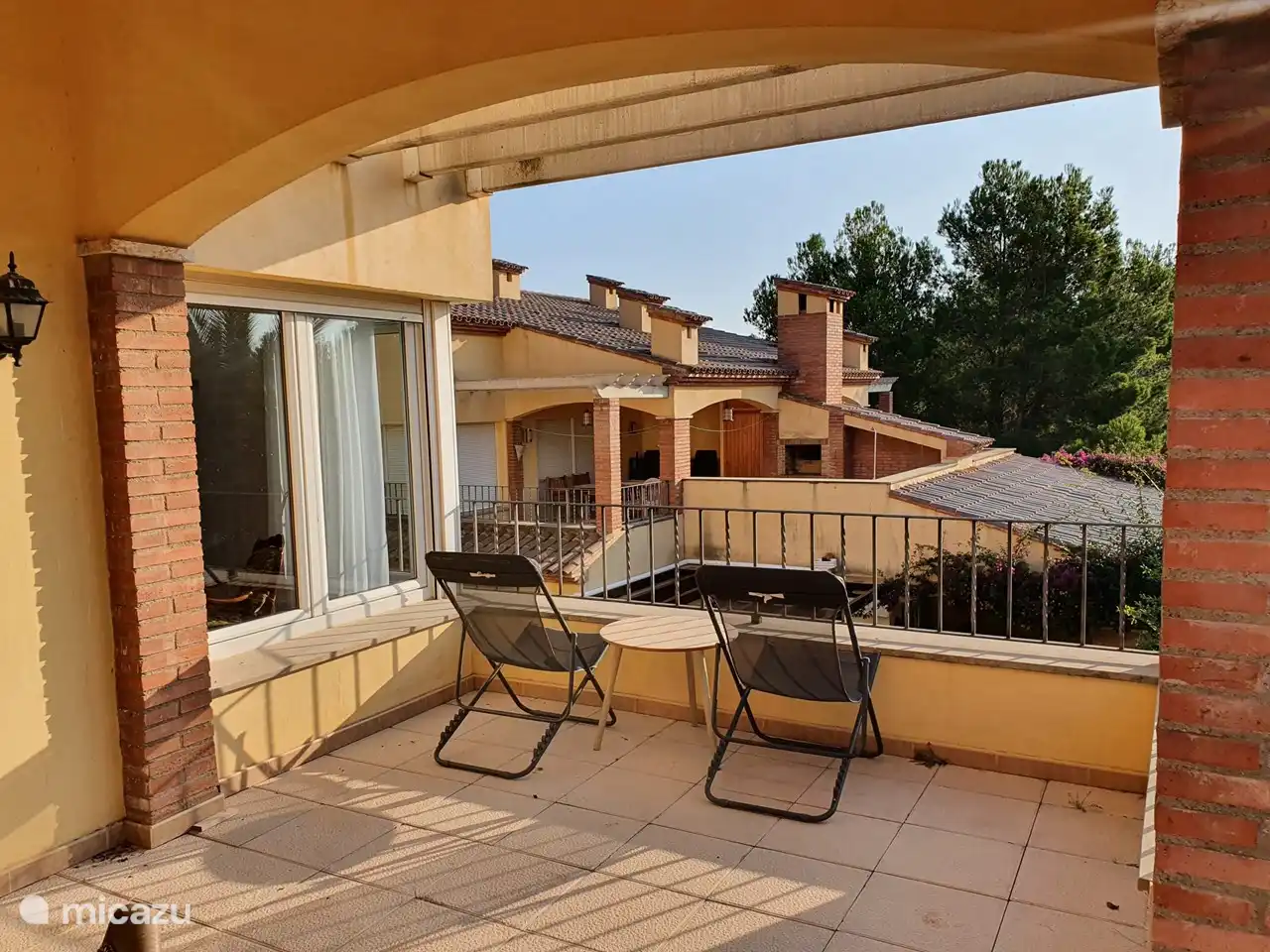 Desde aquí se puede ver el mar.