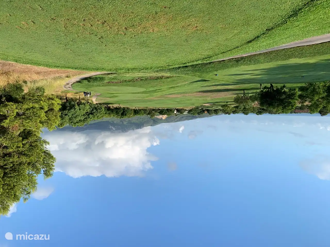 Magnífico campo a poca distancia
