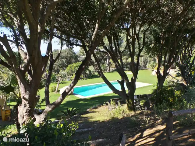 Gîte sur domaine Côte de Barcelone | Espagne, Barcelone, Sant Andreu de Llavaneres  - finca piscine avec beaucoup de verdure et d'intimité