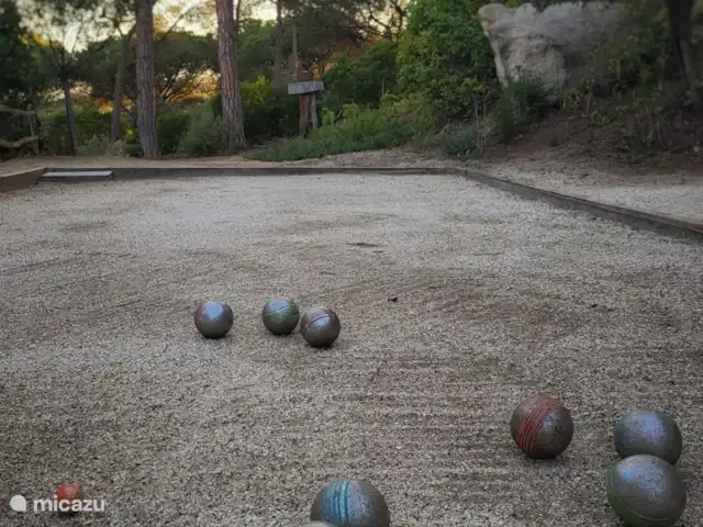 Gîte sur domaine Côte de Barcelone | Espagne, Barcelone, Sant Andreu de Llavaneres  - finca Jeux de boules