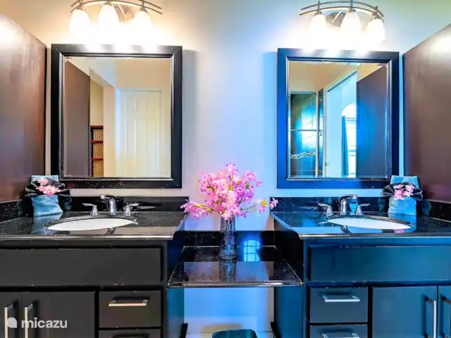 Villa Magic Time - Bord de mer | Curaçao, Banda Abou (ouest), Coral Estate, Rif St.Marie - villa Salle de bain principale double vasque