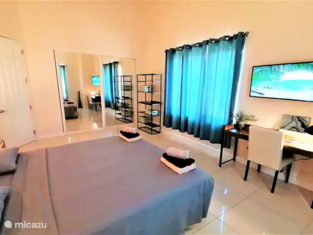 Villa Magic Time - Bord de mer | Curaçao, Banda Abou (ouest), Coral Estate, Rif St.Marie - villa Chambre avec lit King