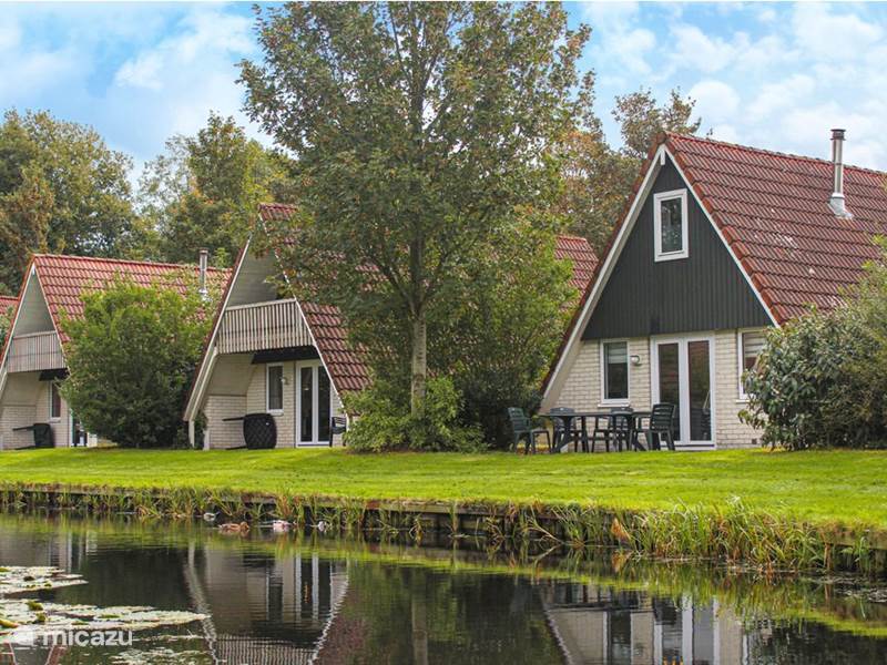 Holiday home in Netherlands, Overijssel, Gramsbergen Holiday house Pond View 221 with Whirlpool