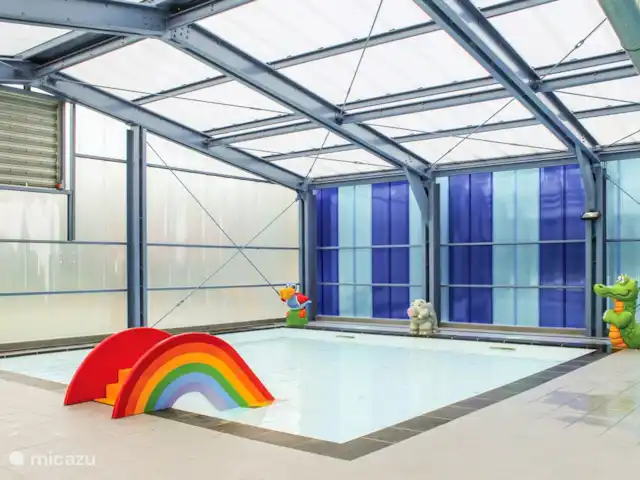 Vijverzicht 221 met Whirlpool huren in Nederland, Overijssel, Gramsbergen - vakantiehuis Het kinderbad binnen.