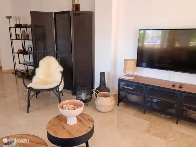 Wandelen, Spanje, Costa Blanca, Altea la Vieja, appartement Appartement Grand la Nova Woonkamer