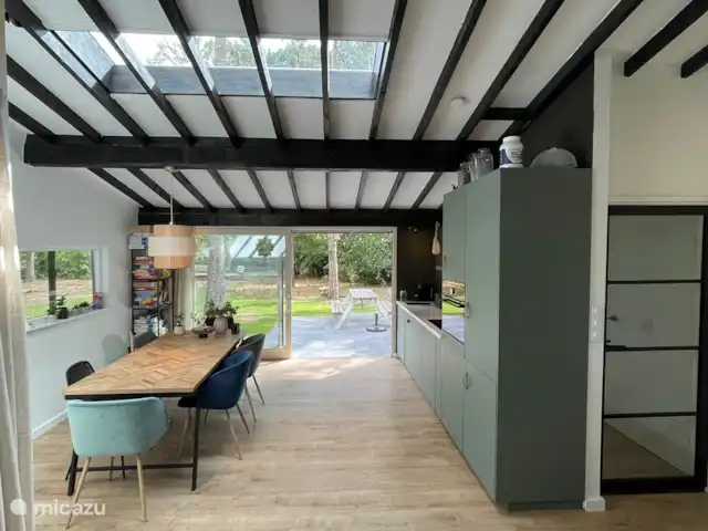 Giethmenseveld la plus belle maison | Pays-Bas, Overijssel, Giethmen - bungalow Il y a aussi des puits de lumière pour plus de lumière dans la maison.