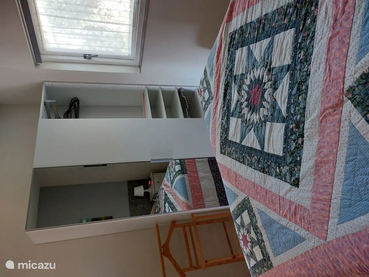 kledingkast met grote pas-spiegel