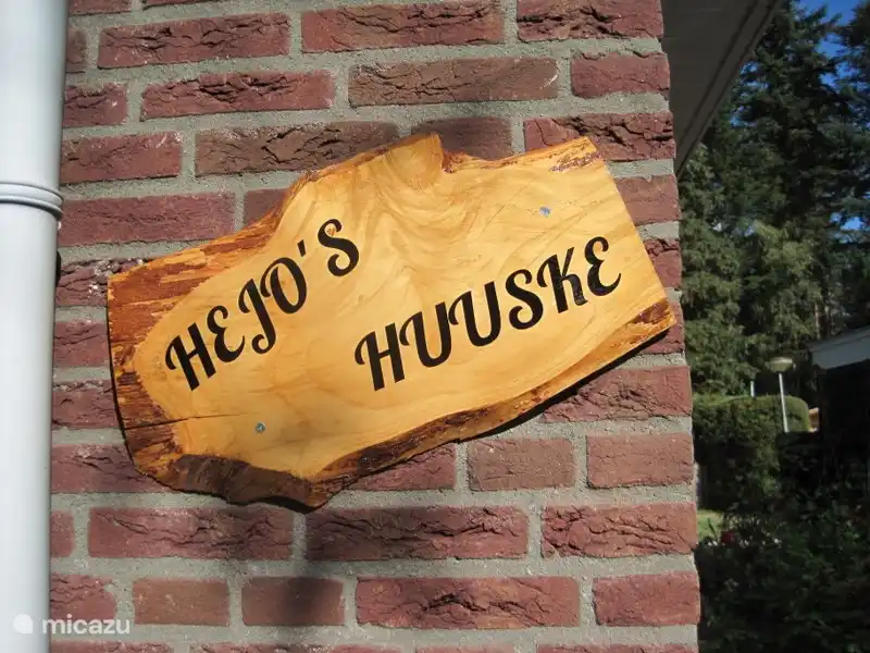 naam van ons huis na 7 maanden opknappen.