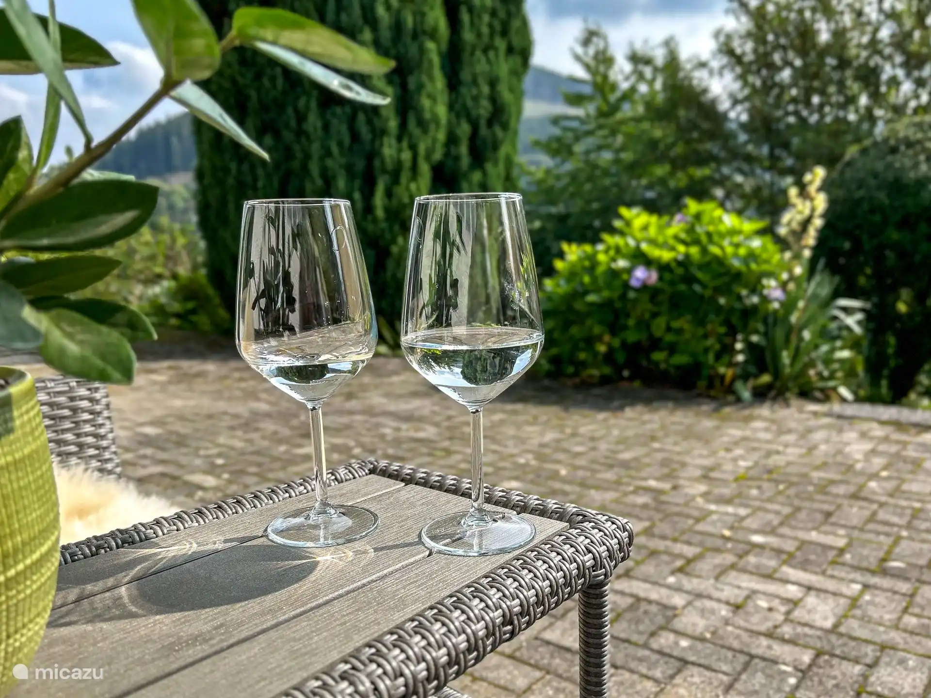 terrasse en bas