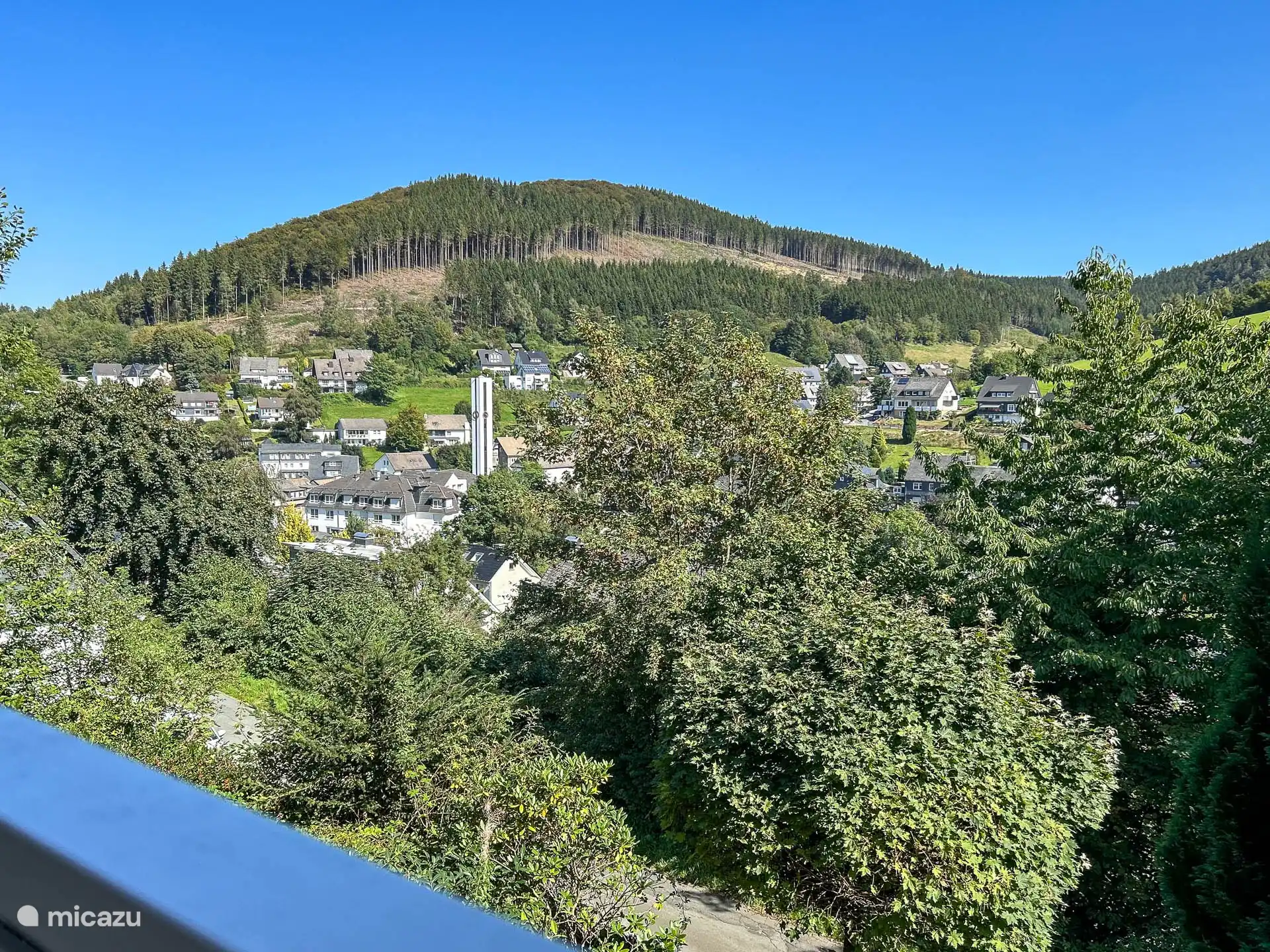 Vue depuis le balcon