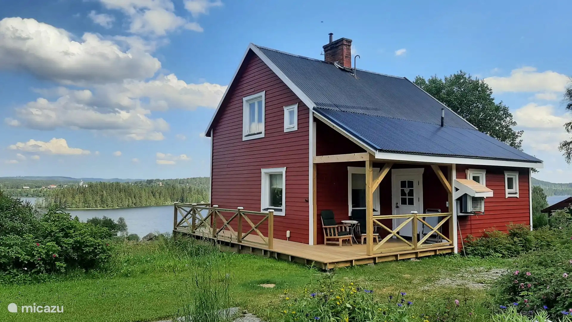 Watersport, Zweden, Jämtland, Gällö, vakantiehuis Fanbyn