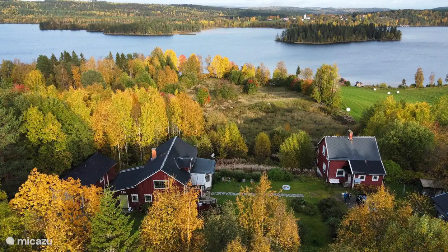 Van boven, begin van de herfst