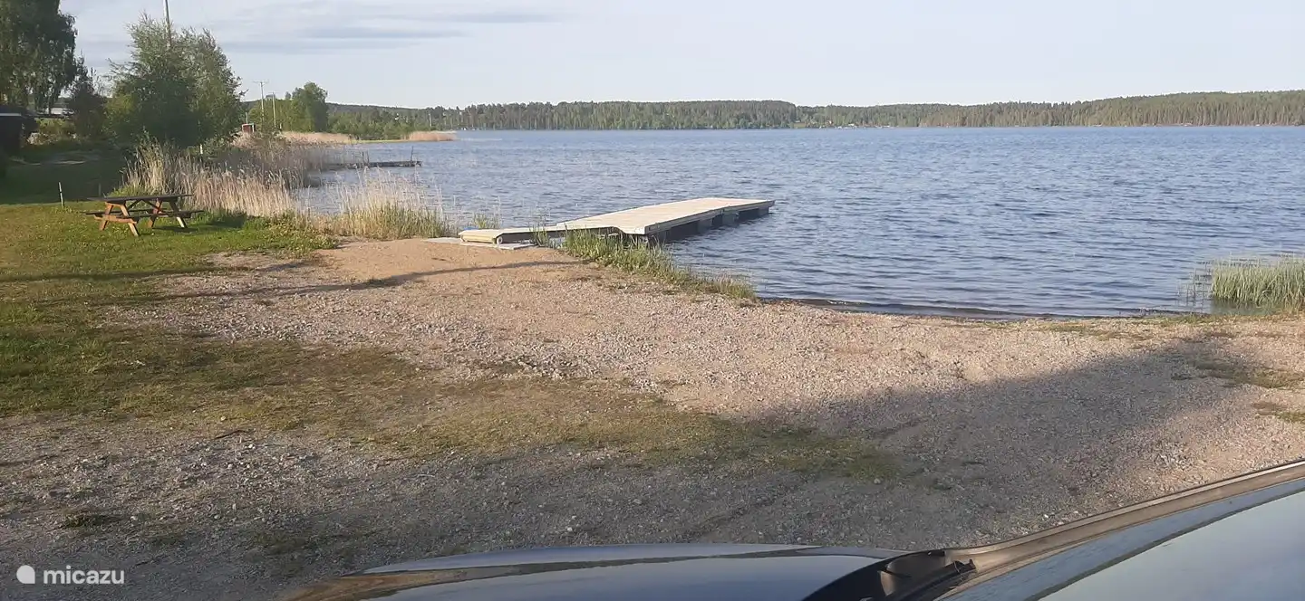 Zwem- en aanlegplek op een paar honderd meter van het huis