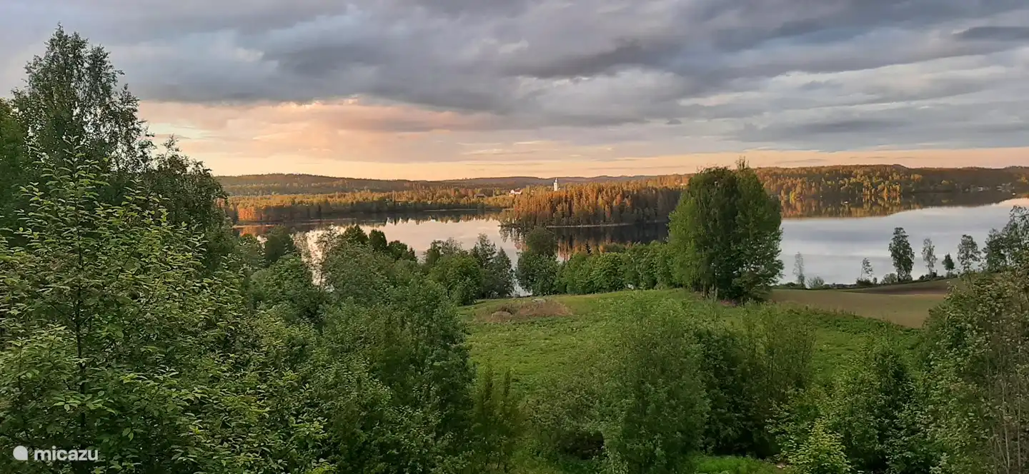 Uitzicht begin juni om 23u