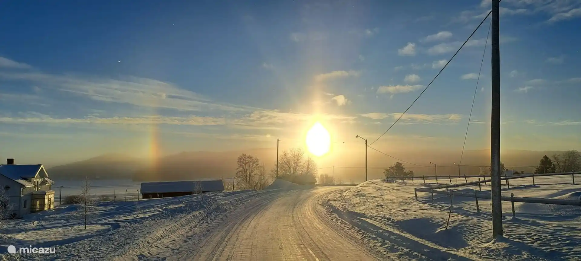 Zonsopgang boven Fanbyn