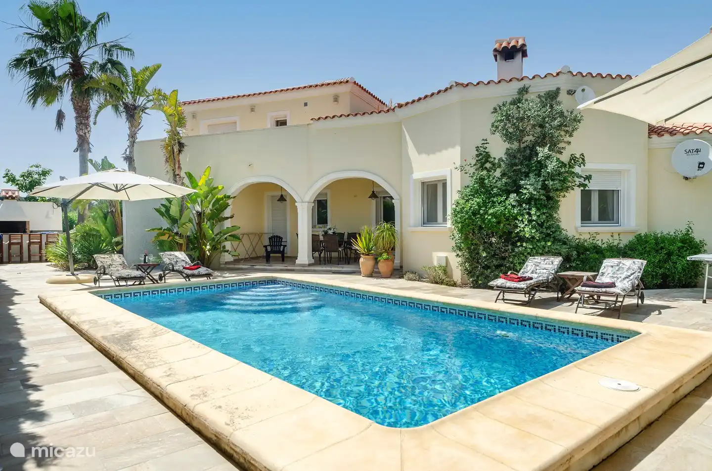 villa, Benissa, Costa Blanca, Espagne - Vue panoramique