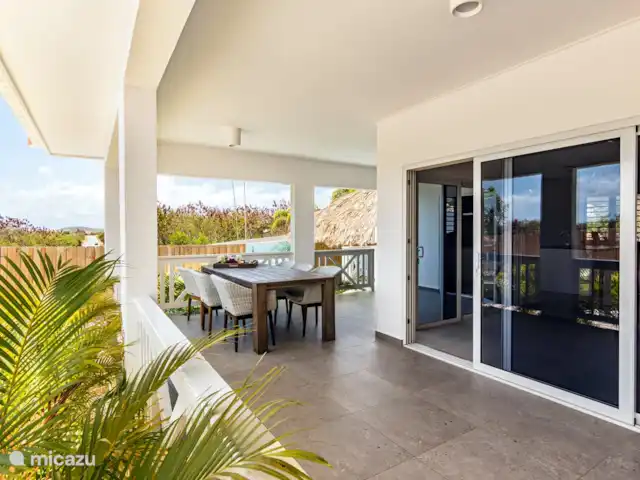 Villa Malibu Complexe Sécurisé | Curaçao, Banda Abou (ouest), Fontein - villa délicieux porche de luxe sur le vent Malibu