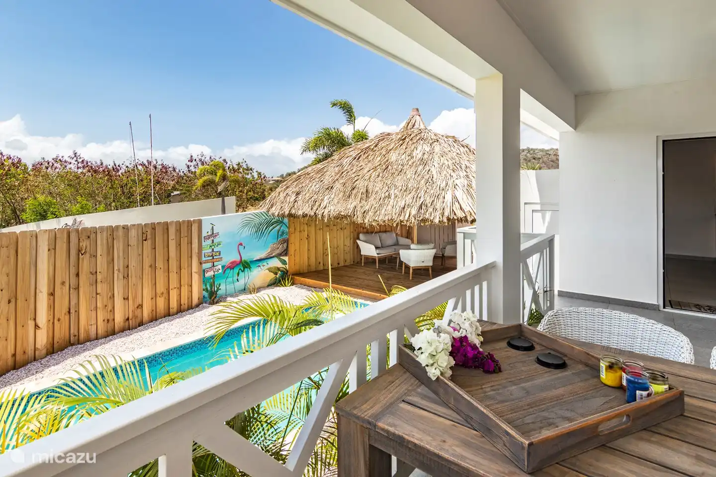 Vista desde el porche Malibú