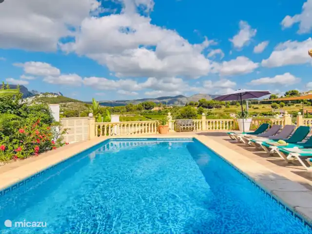 Villa Blanca 10 personas en España, Costa Blanca, Calpe - villa Piscina privada