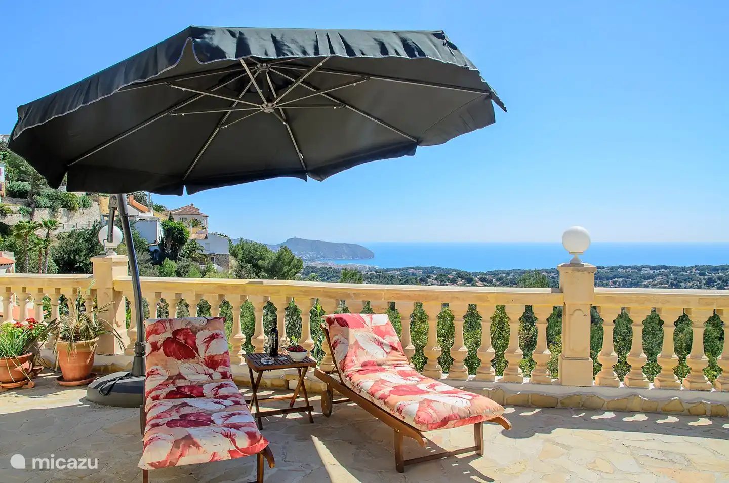 Terrace with beautiful view