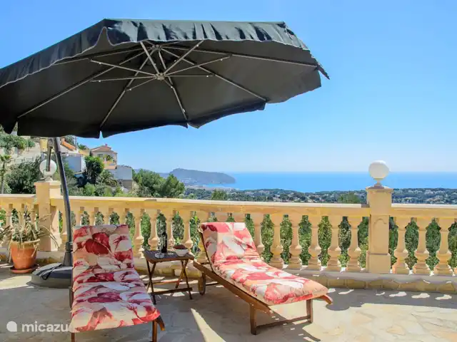 Villa La Vista | Espagne, Costa Blanca, Moraira - villa Terrasse avec belle vue