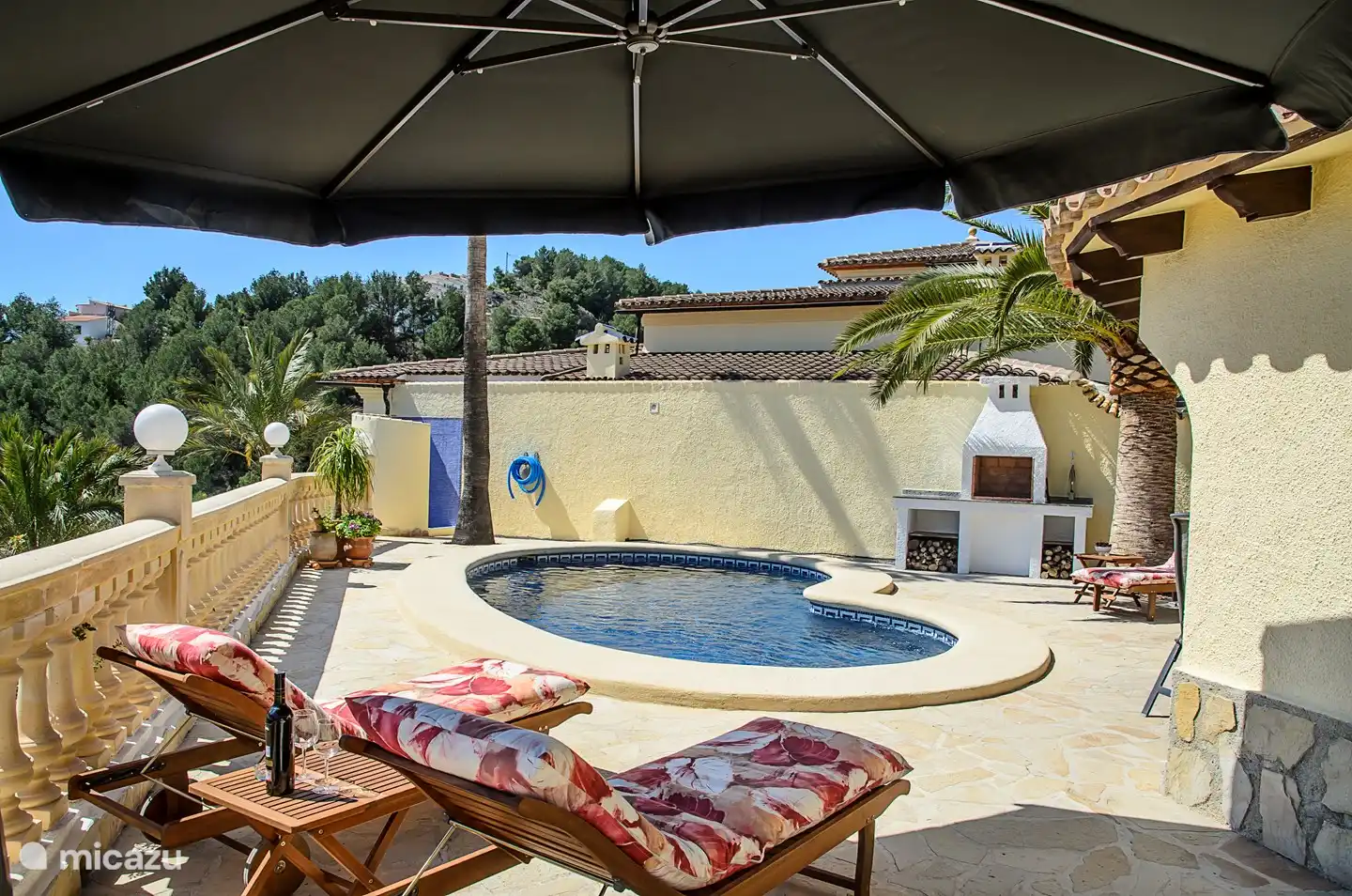 Terrace with beautiful view