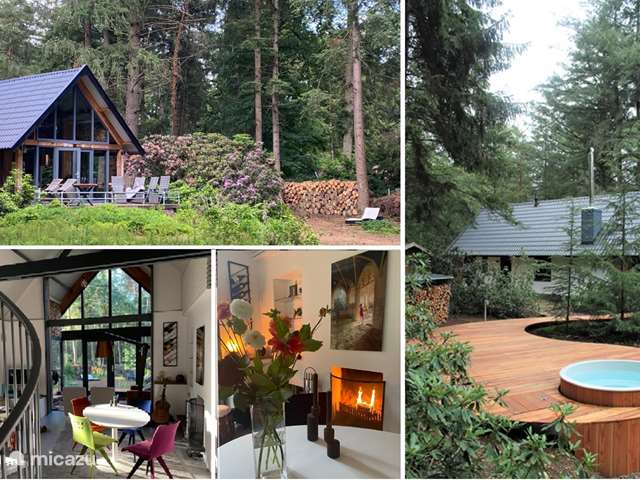 Beauty & Spa, Netherlands, Gelderland, Bennekom, holiday house Stylish, bright forest house with jacuzzi
