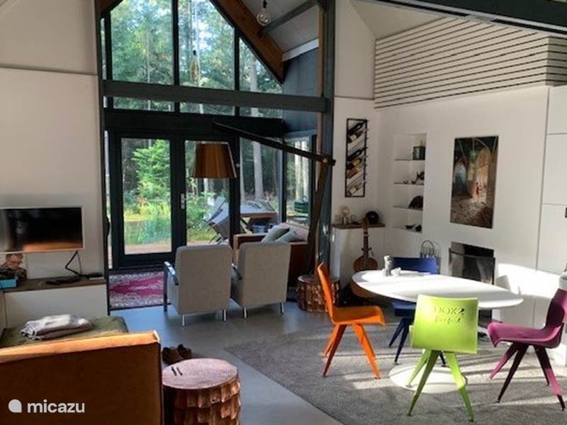 Holiday home in Netherlands, Gelderland, Bennekom Holiday house Stylish, bright forest house with jacuzzi