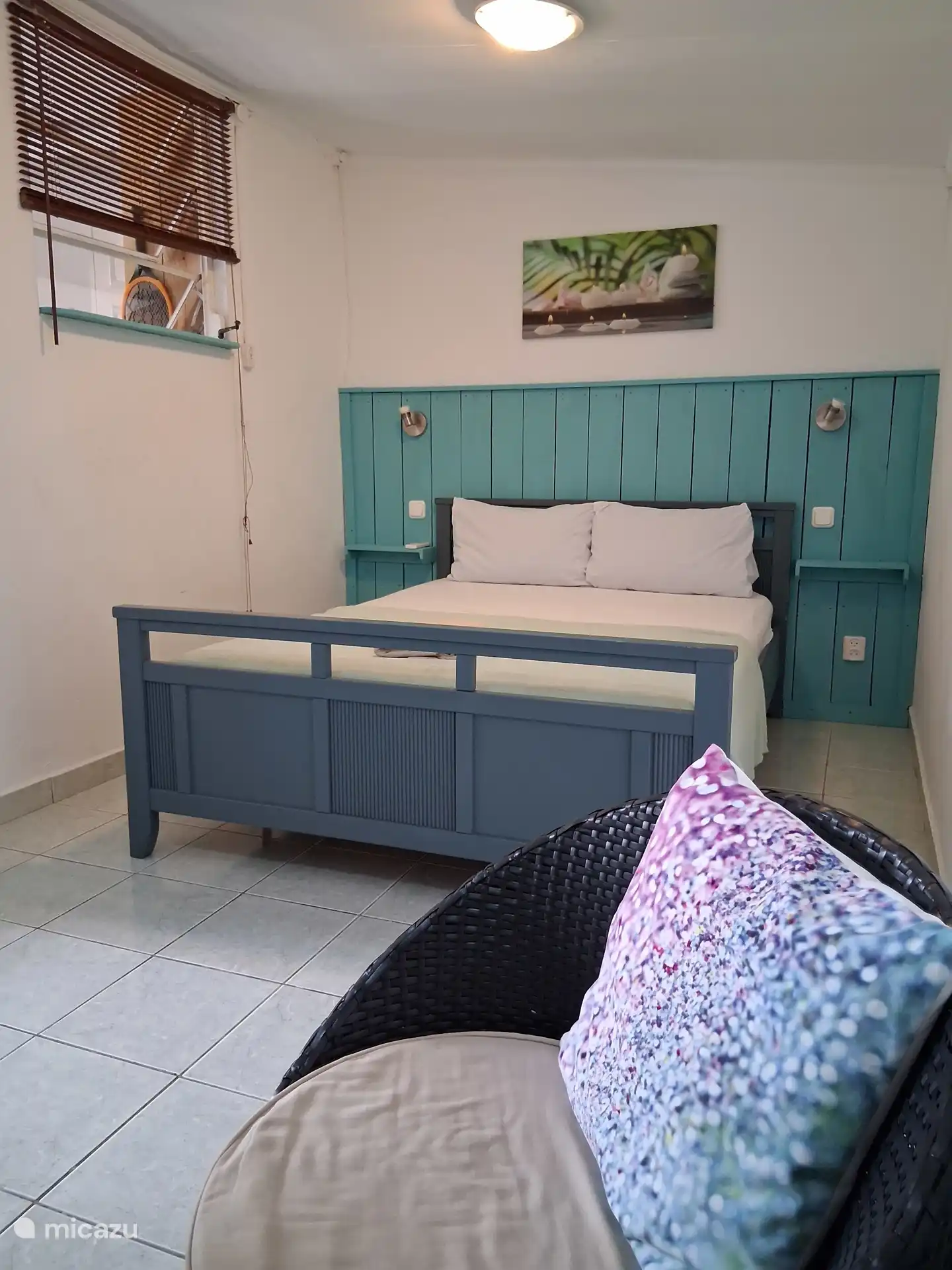 Gemütliches Doppelbett 140x200 cm