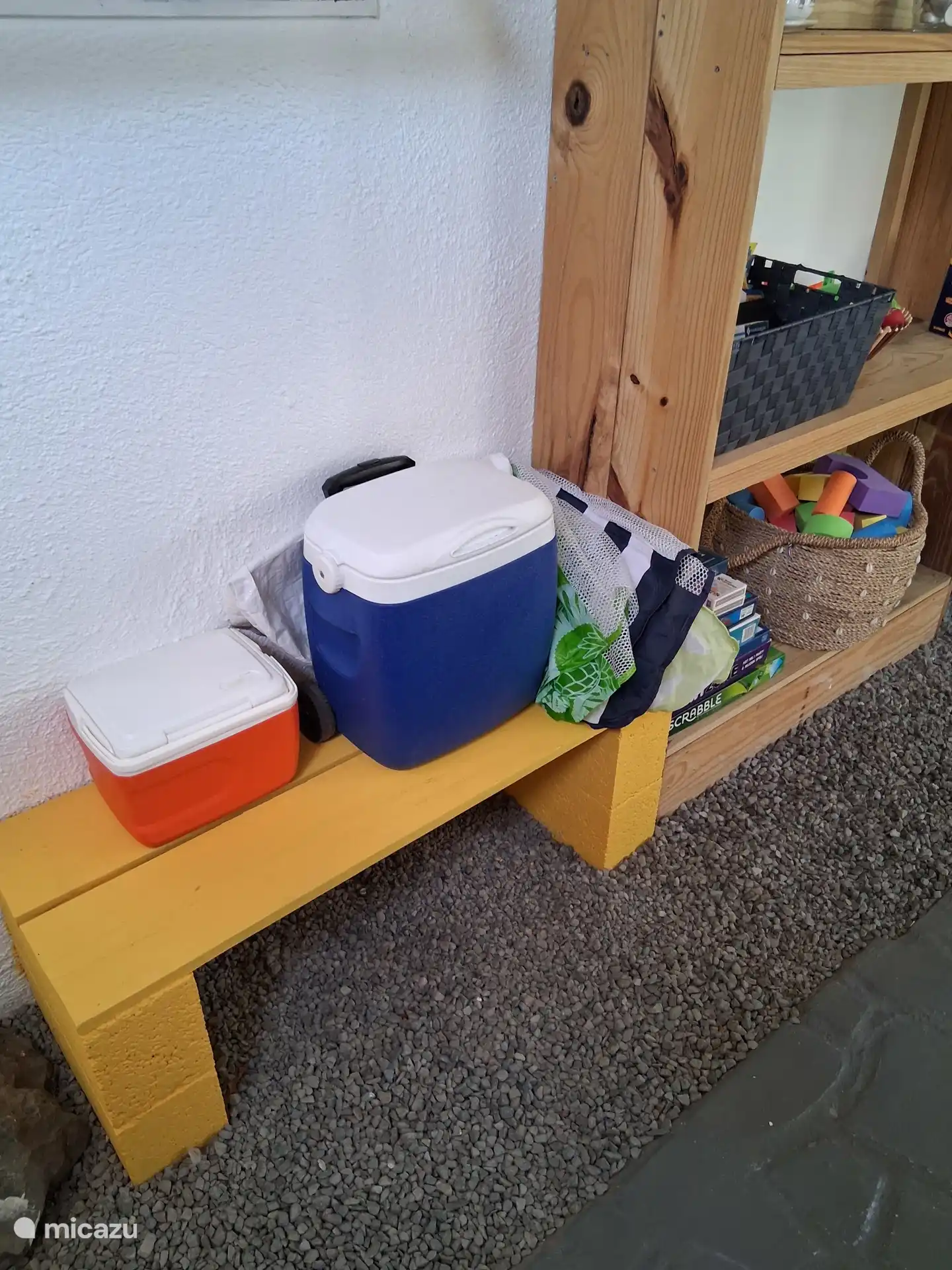 Strandartikel, Kühlboxen, Strandtücher und Luftmatratzen werden bereitgestellt.
Wenn du schnorcheln willst, frag danach... Vielleicht haben wir etwas für dich.