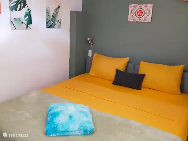 Location de Vacances Curaçao, Curaçao-Centre, Jongbloed, pension / maison d’hôtes / chambre privée - Relive-Curaçao Guesthouse La plus petite chambre avec le plus grand lit
