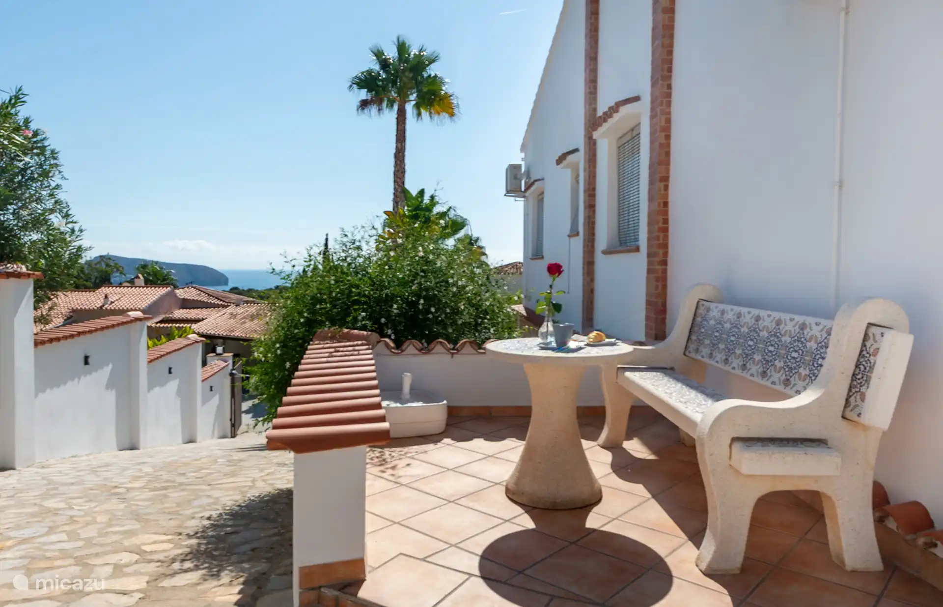 Sitzecke mit Meerblick