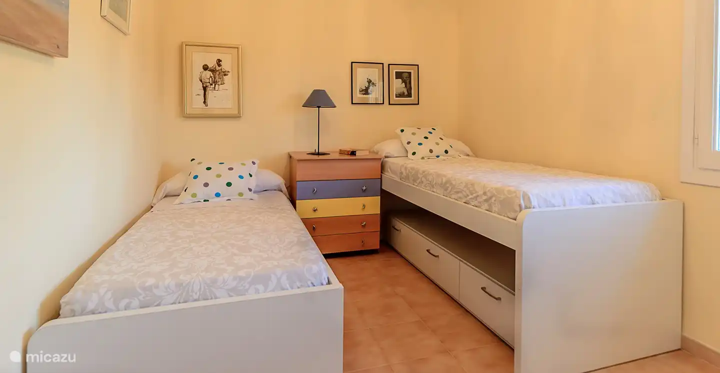 Schlafzimmer mit Klimaanlage