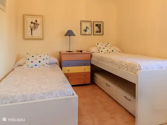villa en España, Costa Blanca, Moraira – Villa Xenofilia III dormitorio con aire acondicionado