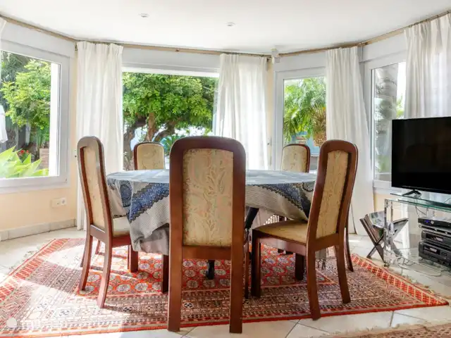villa en España, Costa Blanca, Moraira – Villa Xenofilia III Comedor con sillas